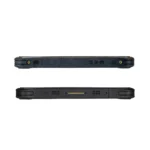 Maple Systems RT1308B, 8.0" Rugged Tablet with Android 16 OS Top and bottom view showing some of the available IO