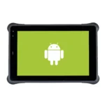 Maple Systems RT1310B, 10" Rugged Tablet with Android 16 OS Front View with Android logo