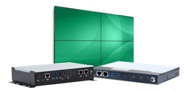 digital signage media player for video walls
