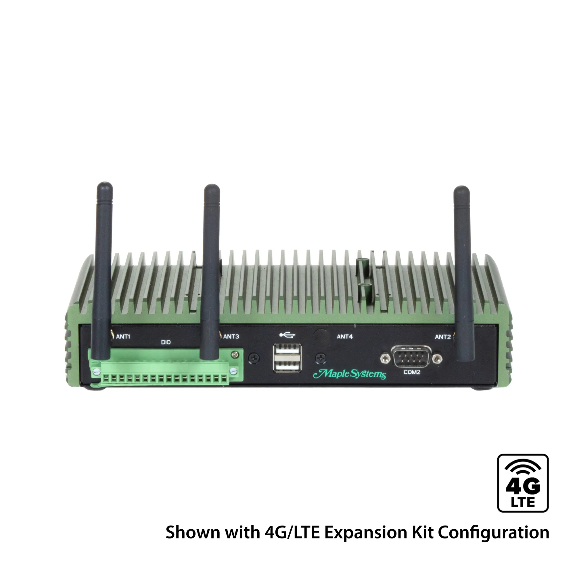 Industrial box PC with 4G/LTE connectivity for remote access and mobile networking—ideal for edge computing, IoT, and off-grid deployments