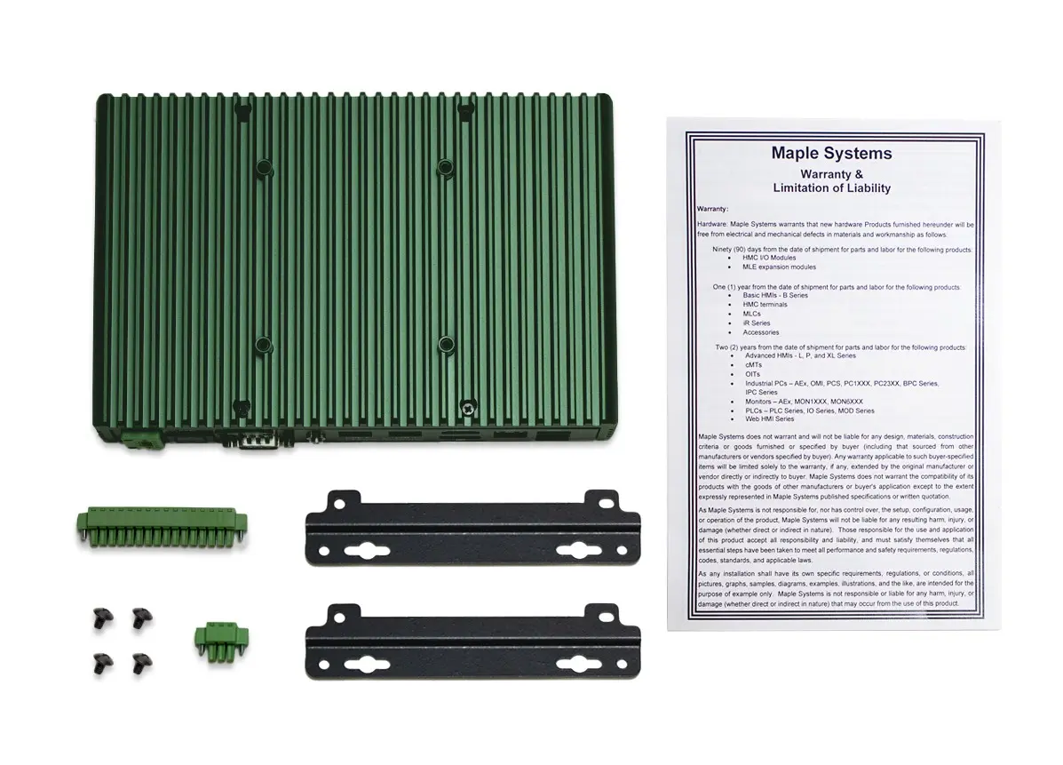 IPC2411B Industrial PC Whats in the Box http://Industrial%20Box%20PC%20|%20Fanless,%20Extended%20Operating%20Temperature%20Range%20|%20Power%20Over%20Ethernet%20(POE)