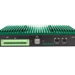 IPC2411B Back View Industrial Box PC | Fanless, Extended Operating Temperature Range | Power Over Ethernet (POE)