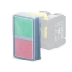 Maple Systems PB020007 is our clear, silicone, double button cover for use with all PBS112 Series Toggle Push Buttons