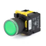 PBS111IP22G-11L2 (1) Maple Systems Industrial Pushbutton Illuminated Momentary Guard Ring Plastic Green 22mm PBS111IP22G-11L2