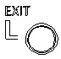 OSD Exit button icon for the MON1000 Series industrial monitor.