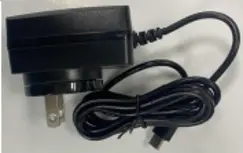 AC power adapter included with the RT1300B Series rugged tablet.