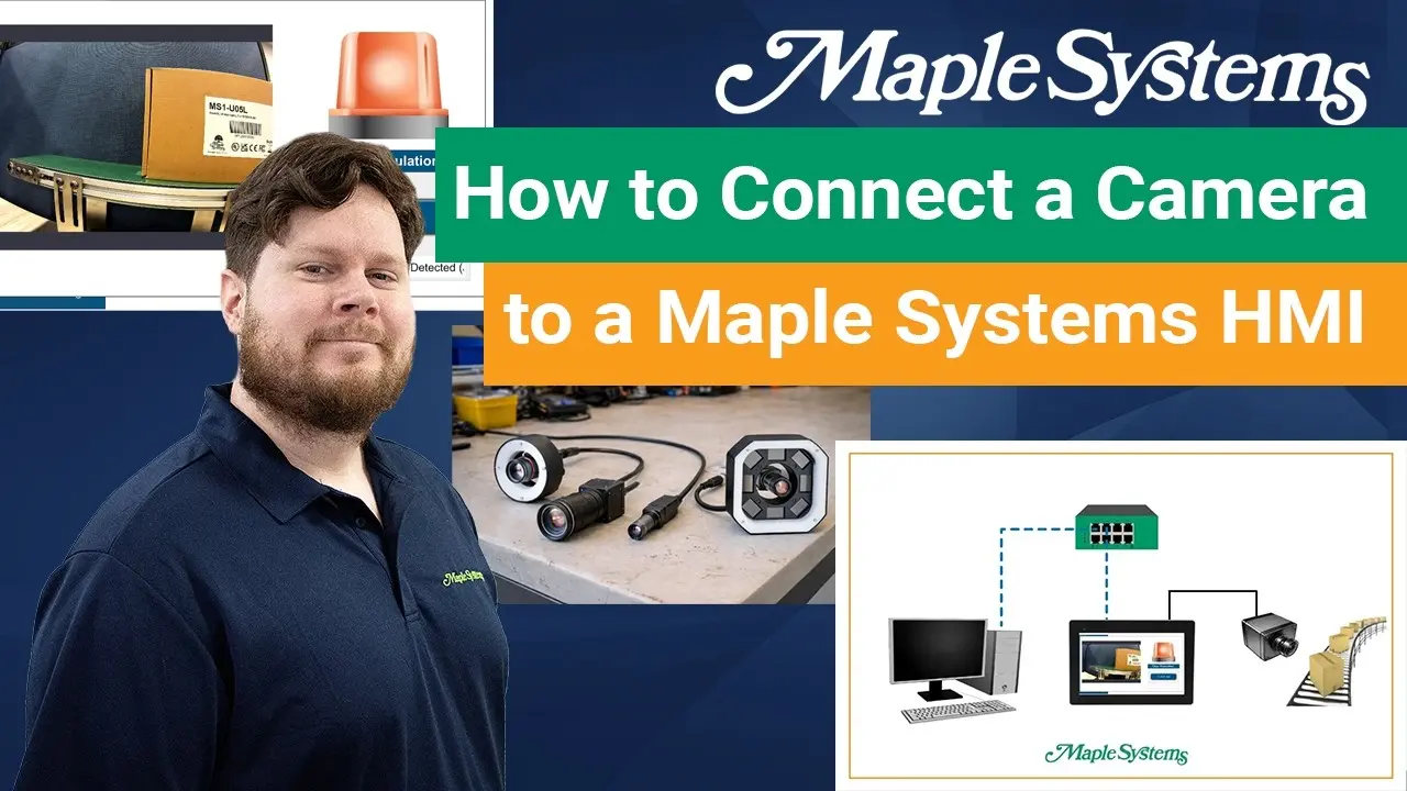 How to Connect a Camera to a Maple Systems HMI