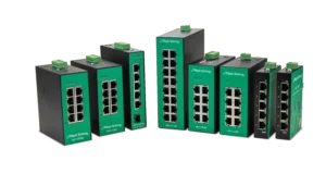 Maple Systems industrial ethernet network switches are built with industrial grade components, tested in-house, and certified for reliable operation in harsh environmental conditions. Our network switches provide a high level of immunity against EMI and EMS found in industrial environments; and include features such as ESD Protection, Surge Protection, and Short Circuit Protection to ensure continuous operation in unstable power conditions. Additional capabilities from our industrial switches like dual redundant power inputs, auto-negotiation, rate limitation, reverse polarity protection, flow and storm control, VLAN data forwarding, and QoS further optimize network performance and enhance security.