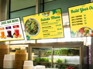 Digital Signage PCs for QSR and Restaurant Menu Boards