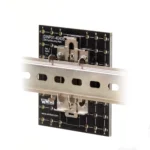 DIN-Rail, Mounting Kit for VESA Displays & Devices with 100x100mm Hole Pattern; FR4 Material; for 35mm DIN Rail