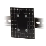 DINP01-4040B – DIN Rail kit DIN-Rail, Mounting Kit for VESA Displays & Devices with 100x100mm Hole Pattern; FR4 Material; for 35mm DIN Rail