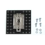 DINP01-4040B Kit DIN-Rail, Mounting Kit for VESA Displays & Devices with 100x100mm Hole Pattern; FR4 Material; for 35mm DIN Rail