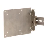 DINPA03LR-ZVE100B – DIN Rail Mounting Kit Maple Systems DINPA03LR-ZVE100B is our, DIN-Rail, Right Angle Mounting Plate for VESA Devices with 75 x 75mm or 100 x 100mm Hole Patterns; Unthreaded Holes