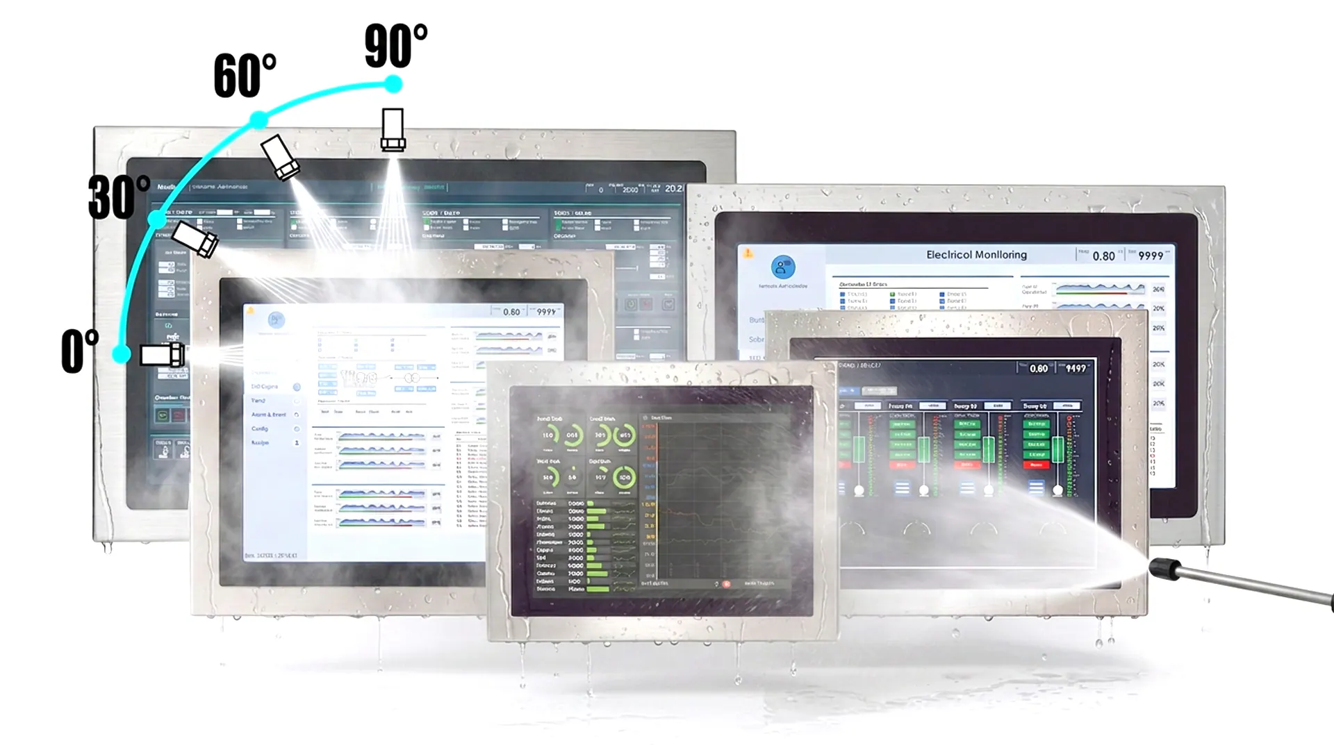 stainless steel touch screen PCs Panel PCs for your most extreme environment. Multiple mounting options