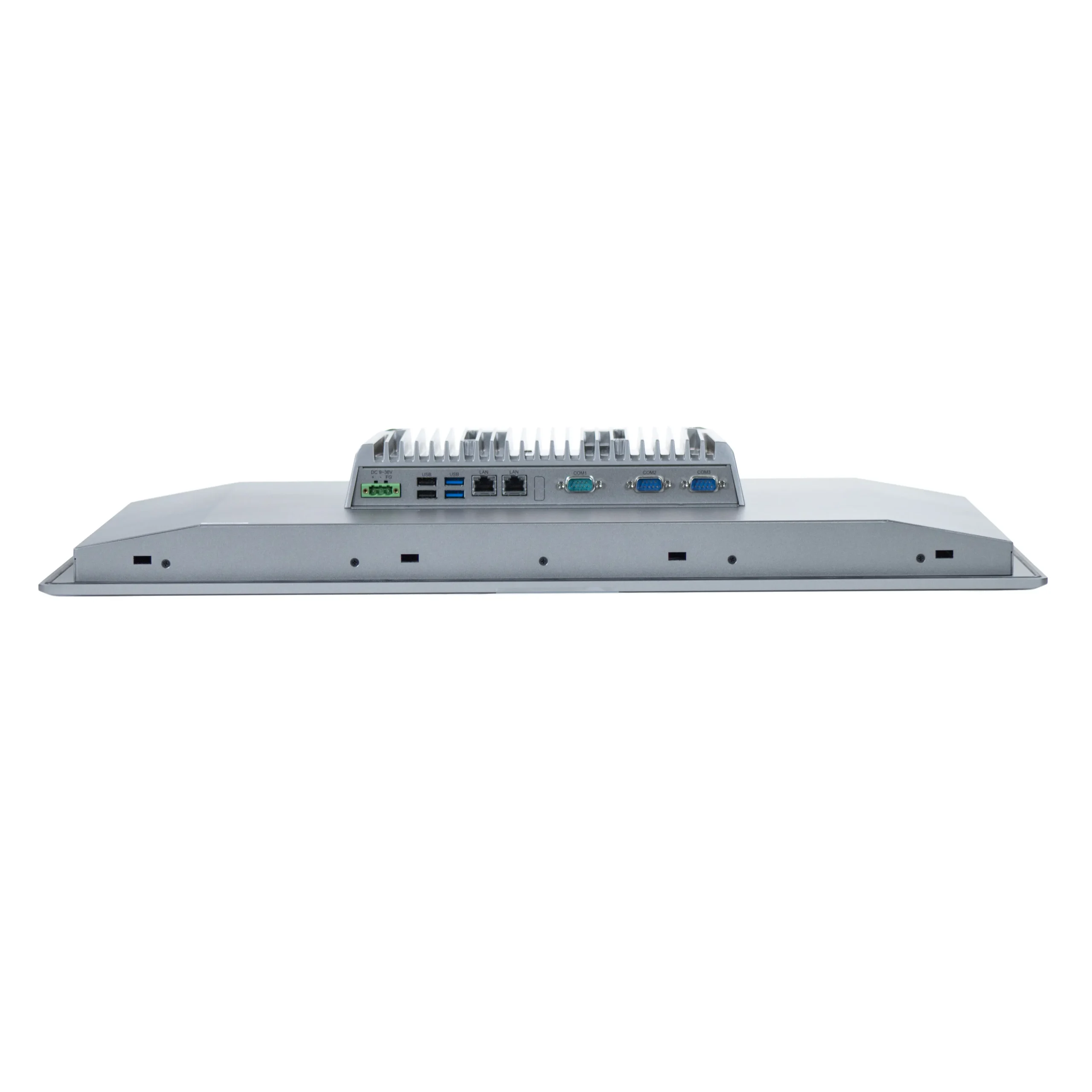 OMI6924CP Bottom View Maple Systems 24" Industrial Panel PC with i5 processor and UL Listing