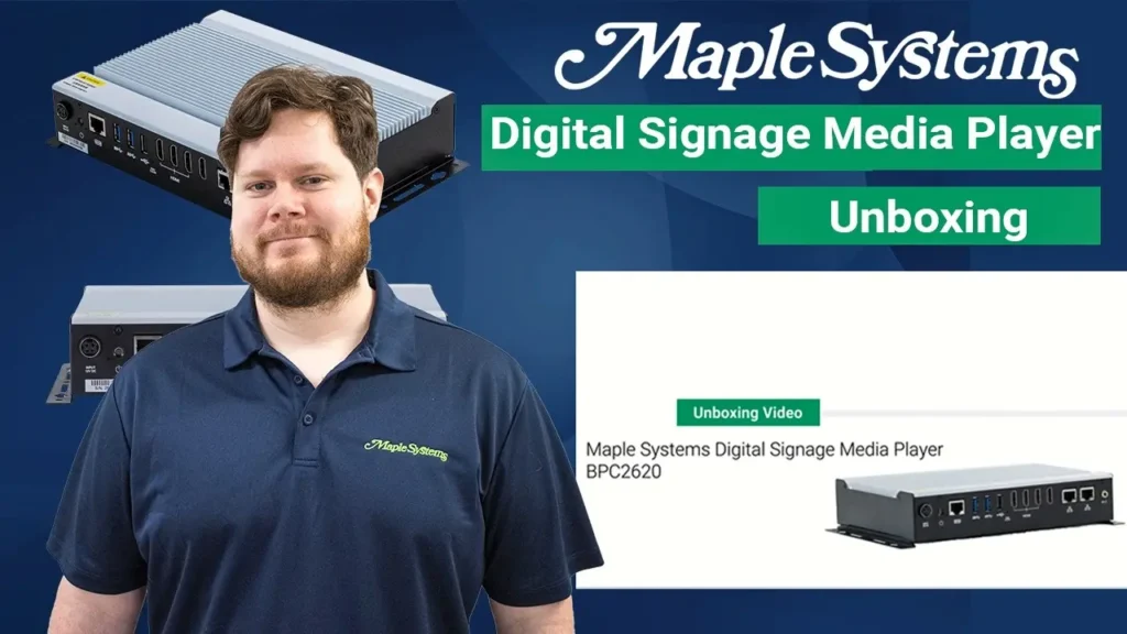 Watch and learn as we unbox our BPC2620A Digital Signage Media Player, showing what comes in the box and reviewing some of the features