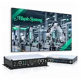 Reliable Digital Signage Media Players with Multi-Screen support (up to four simultaneous 4K displays)